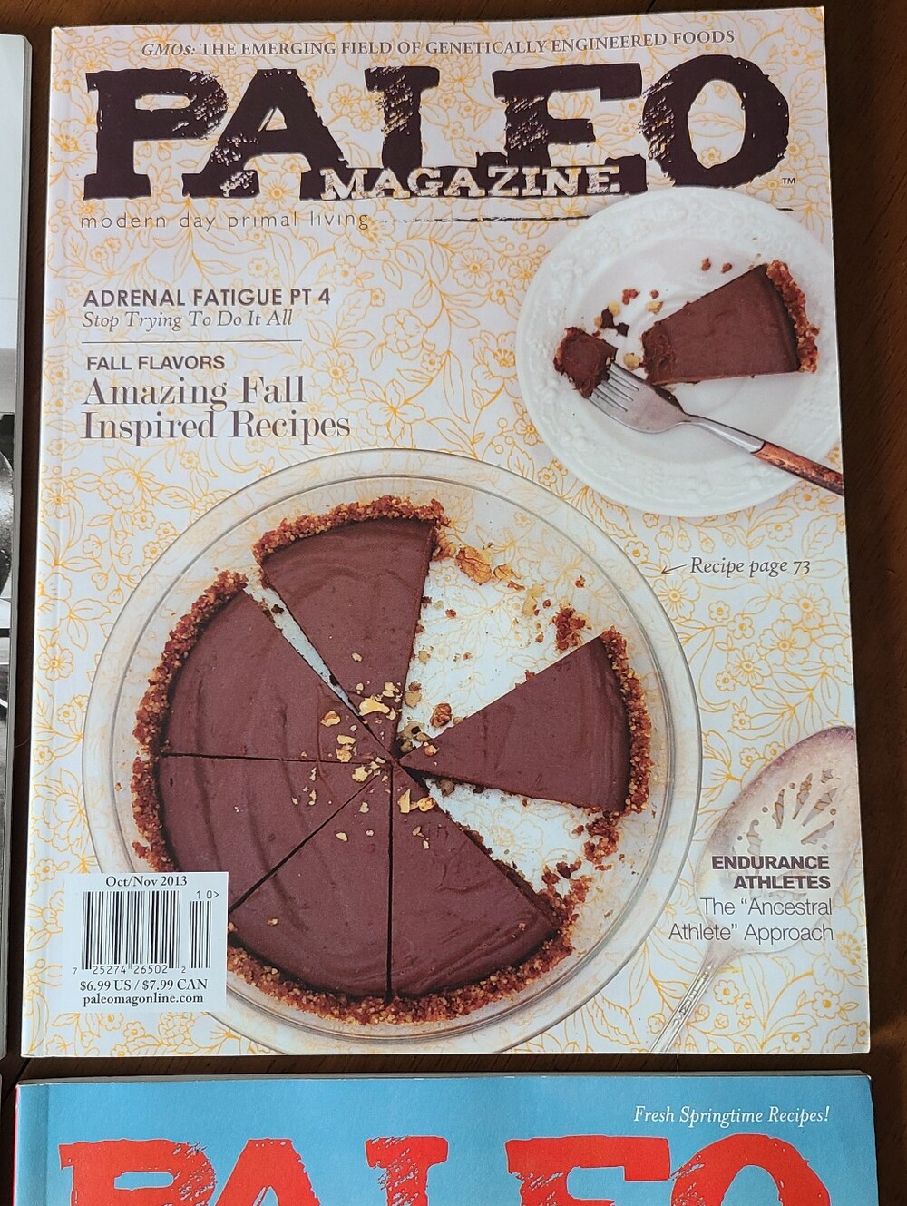 Paleo Magazine - 4 Back Issues Primal Living Recipes Diet Lifestyle Gluten Free - Picture 4 of 5